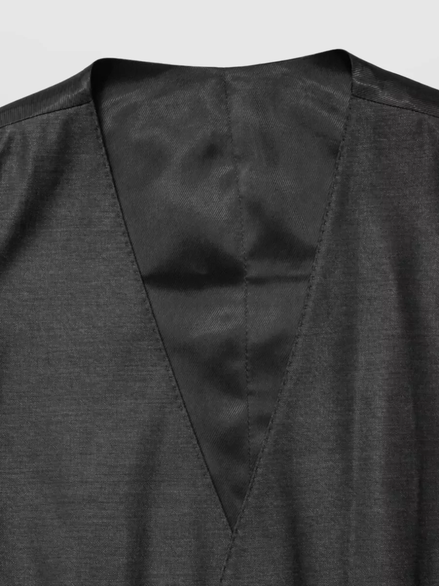 Dolce&Gabbana Wool Silk Waistcoat