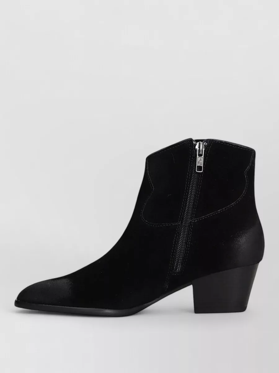 Ash Suede Leather Ankle Boots