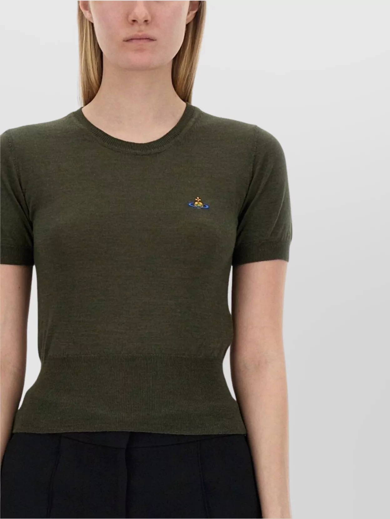 Vivienne Westwood Logo Knitwear Short Sleeves