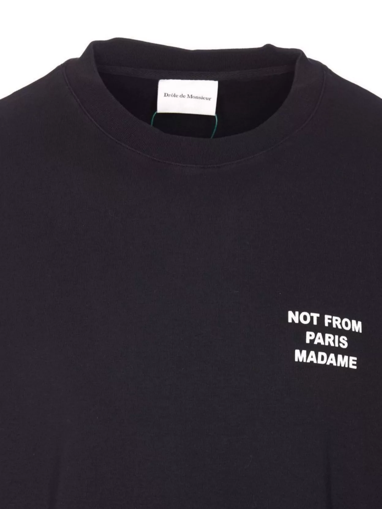 Drôle De Monsieur Crewneck Graphic Print Long Sleeves T-Shirt