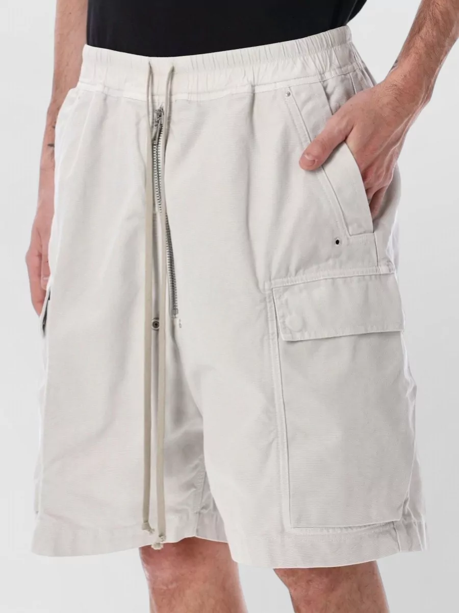 Rick Owens Drkshdw Cotton Cargo Shorts