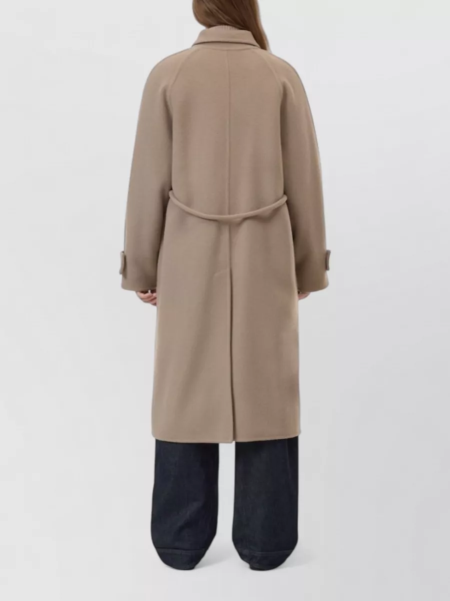 Closed Cashmere Belted Single Breasted Coat