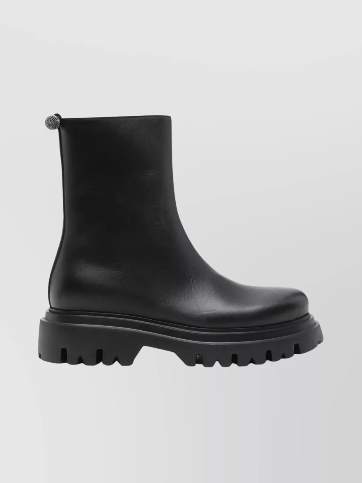 Fabiana Filippi Chunky Sole Ankle Boots With Pull Tab