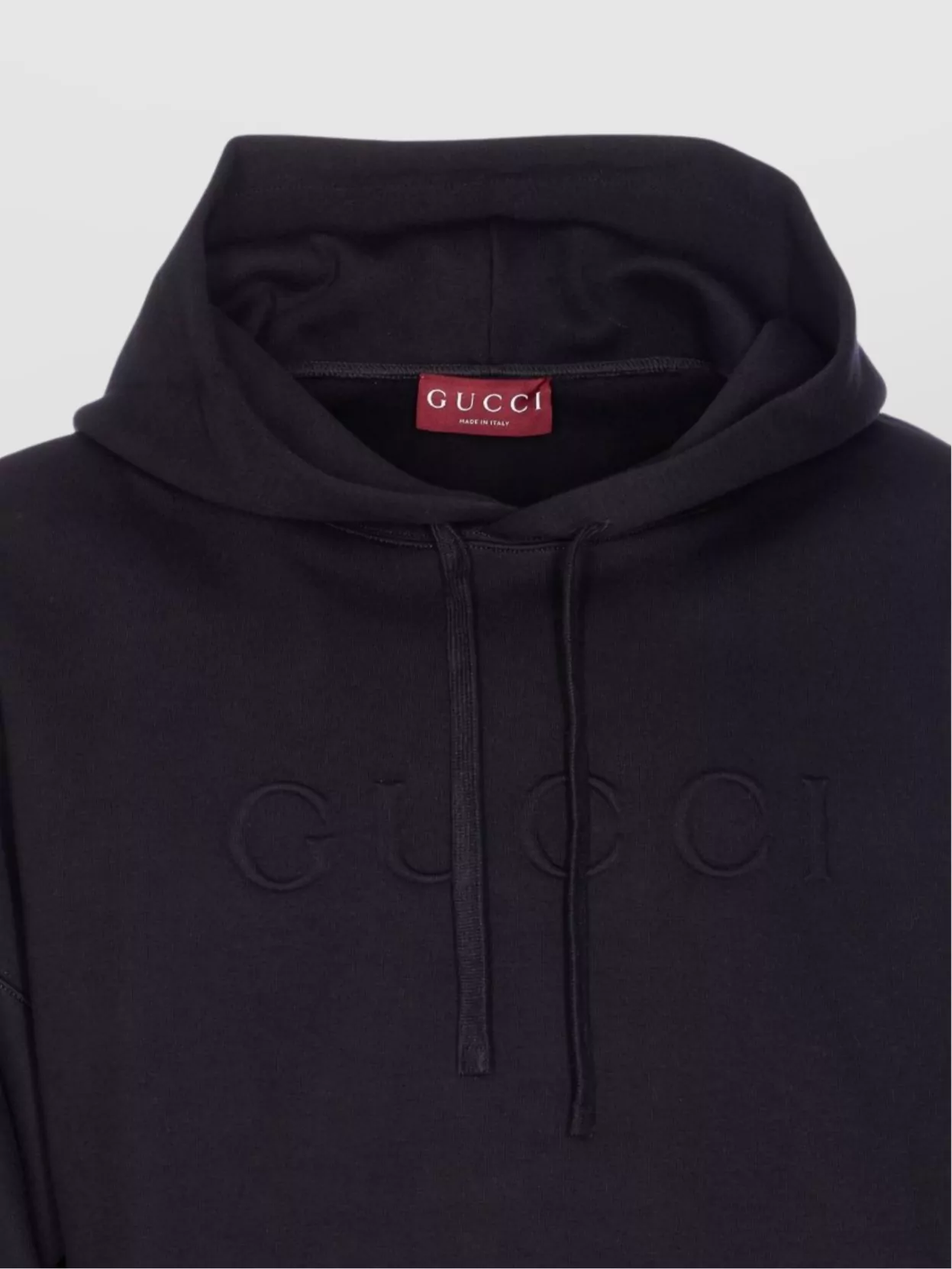 Gucci Relaxed Fit Hoodie With Drawstring And Pocket
