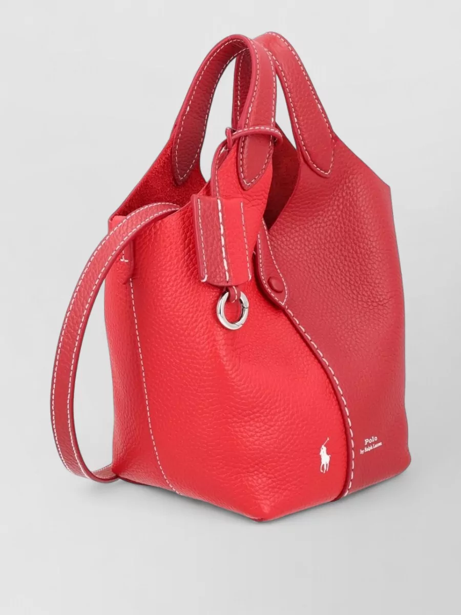 Polo Ralph Lauren Leather Bucket Bag