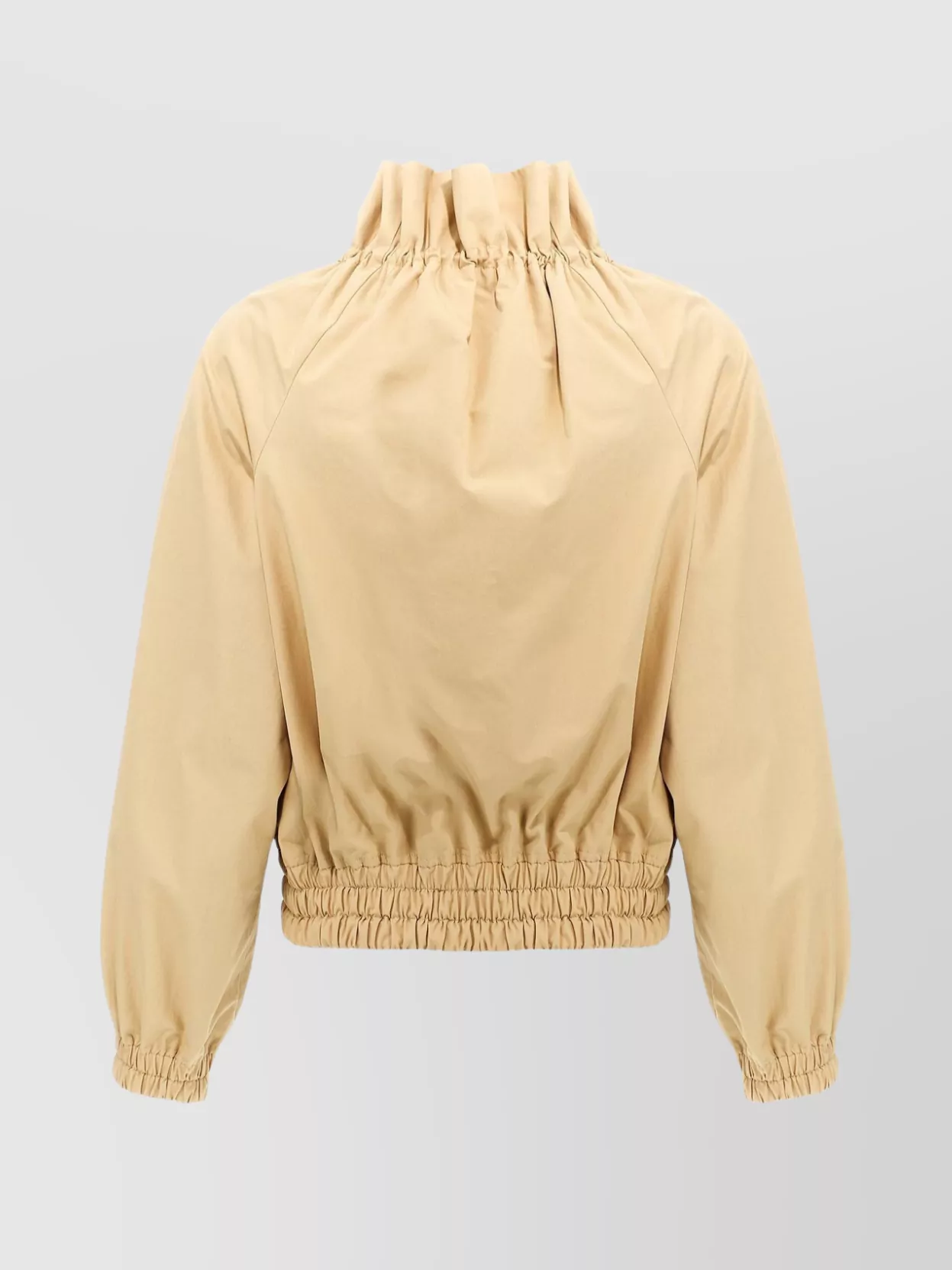 Dries Van Noten Cropped Ruffled Cotton-canvas Jacket