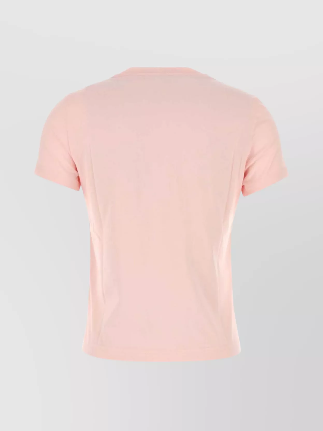 Casablanca Cotton Crew Neck T-shirt With Graphic Print In Pink