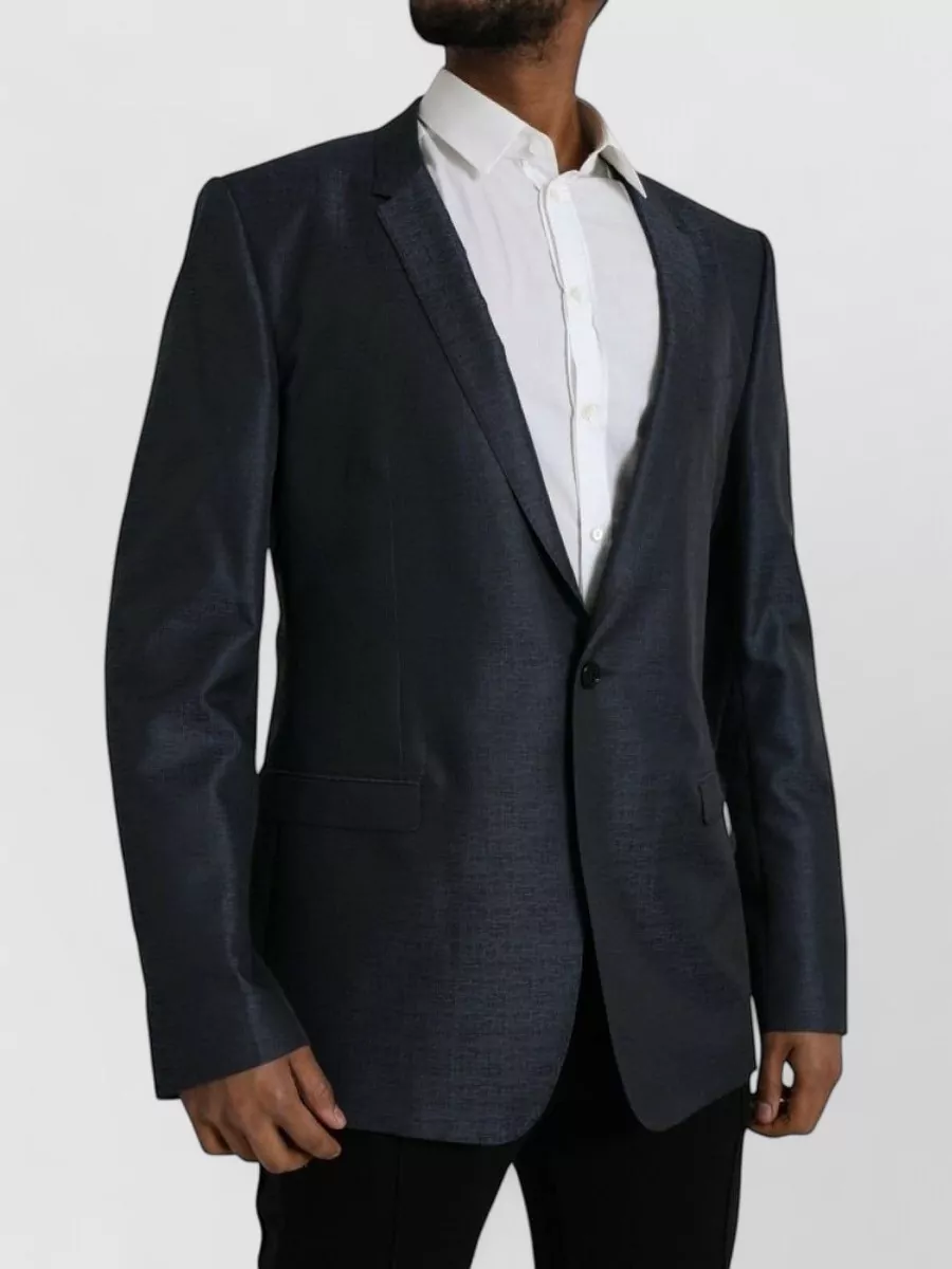 Dolce&Gabbana Wool Single-Breasted Blazer