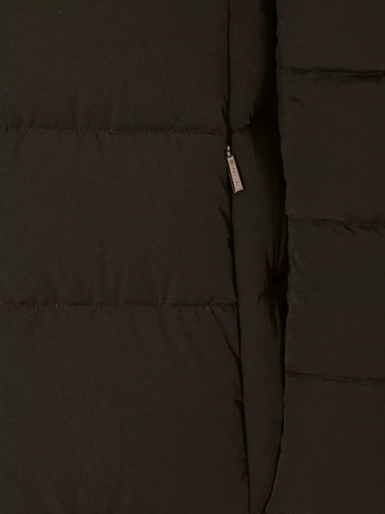 Moorer Long Quilted Jacket Fur Hood