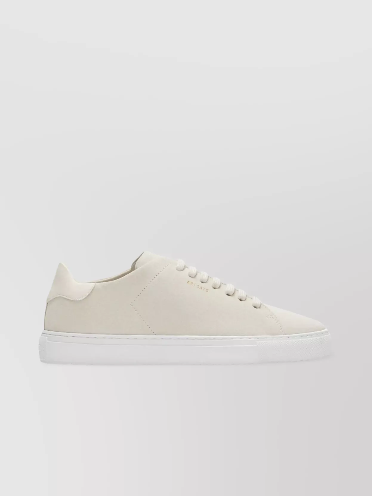 Axel Arigato Beige Clean 90 Suede Sneakers In Neutral