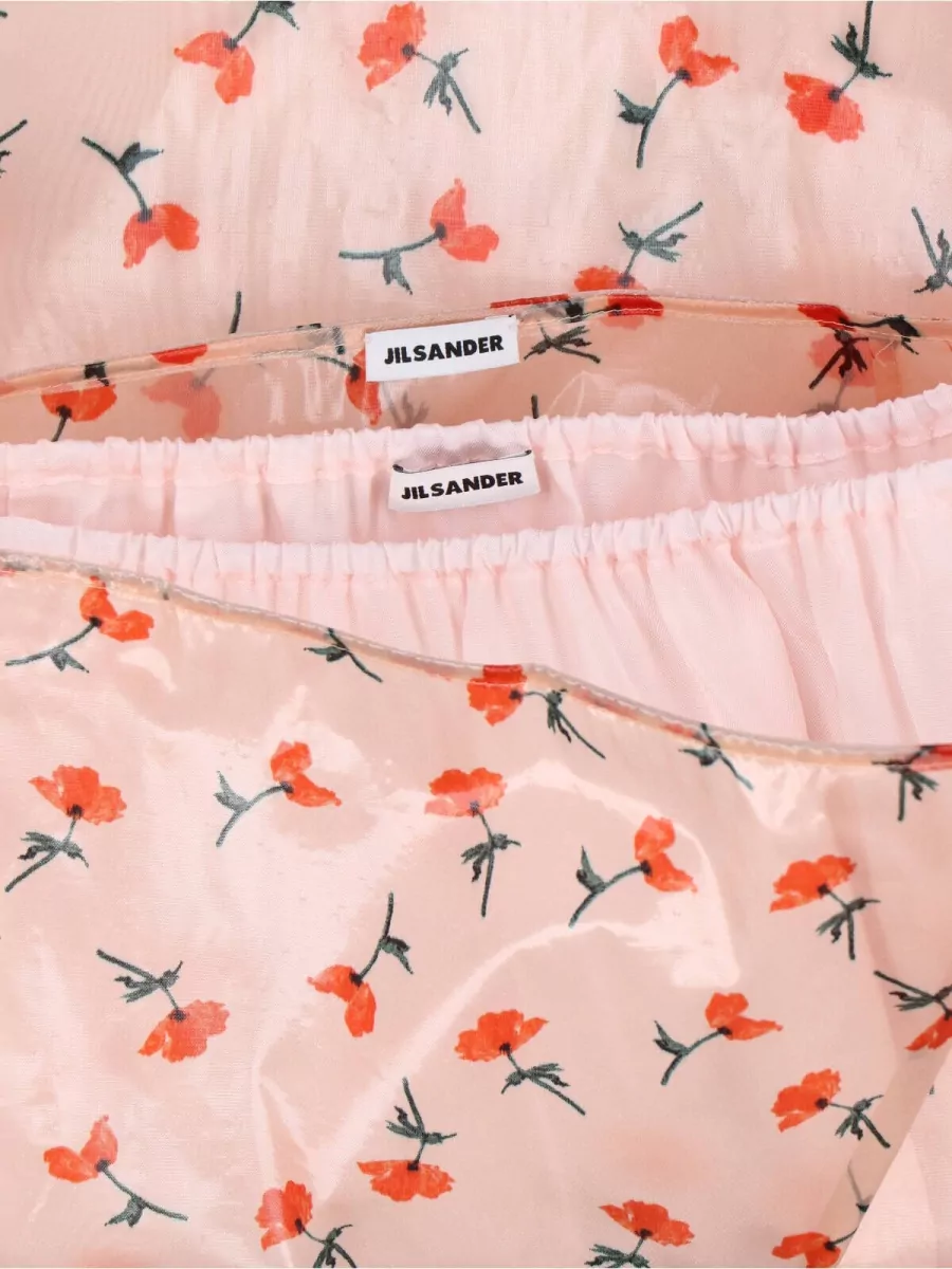 Jil Sander Midi A-Line Skirt