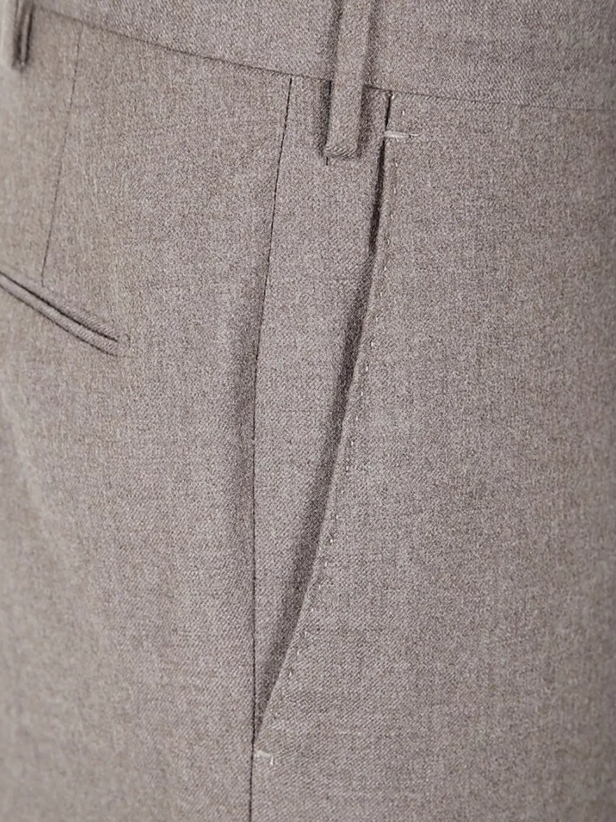 Incotex Tailored Trousers With Pockets And Belt Loops
