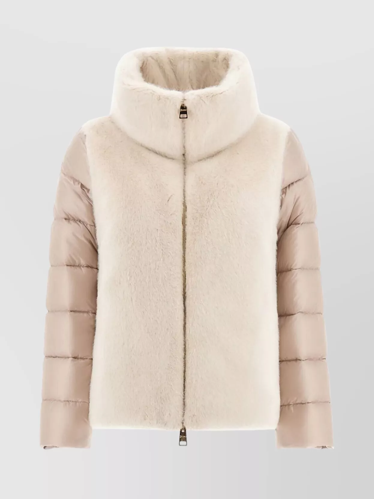 Herno Ultralight padded jacket fur inserts