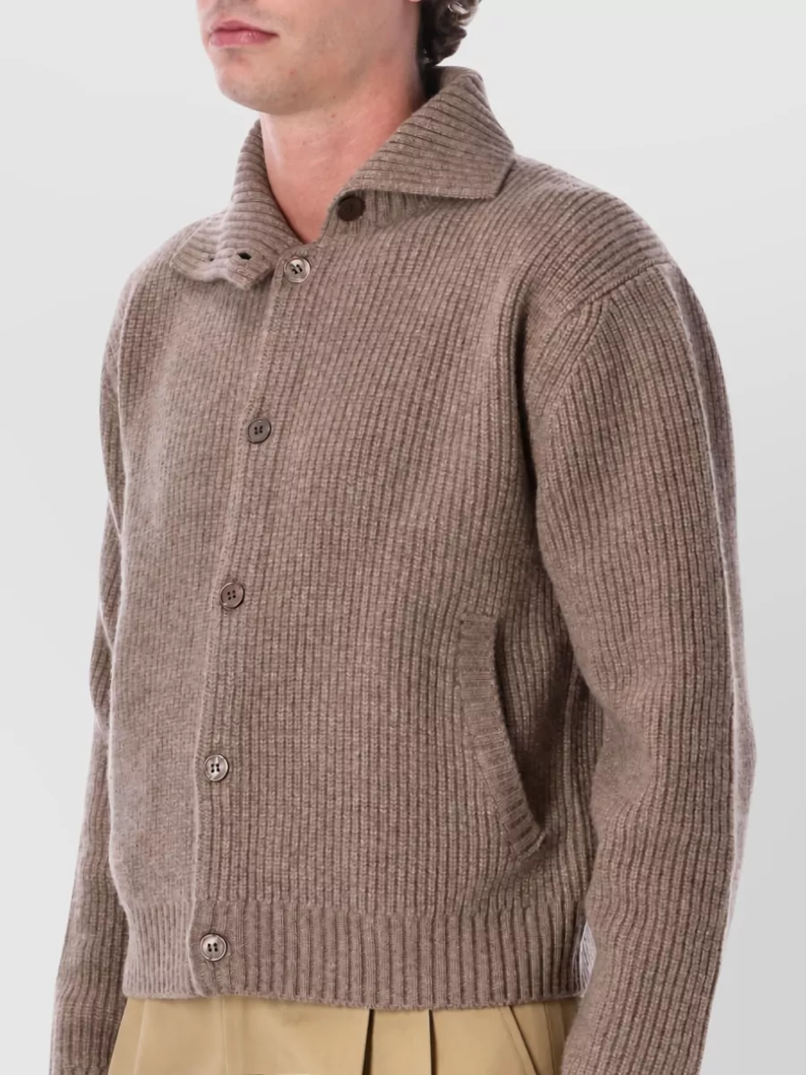 Tonywack High Neck Cardigan