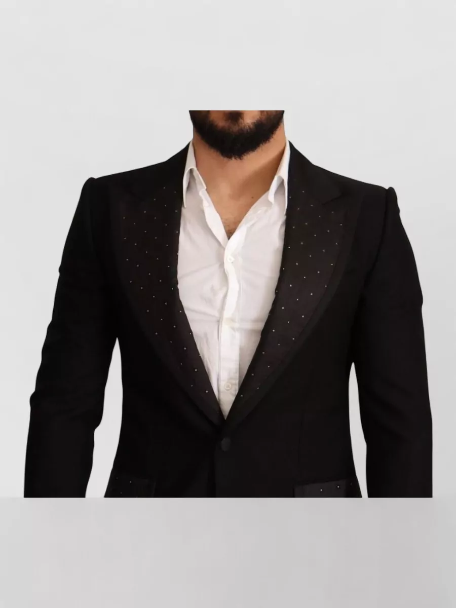 Dolce&Gabbana Wool Slim-Fit Blazer Jacket