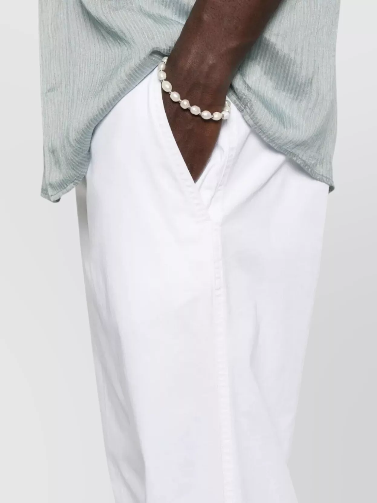 Dondup Zyan Trousers Cuffed Hem