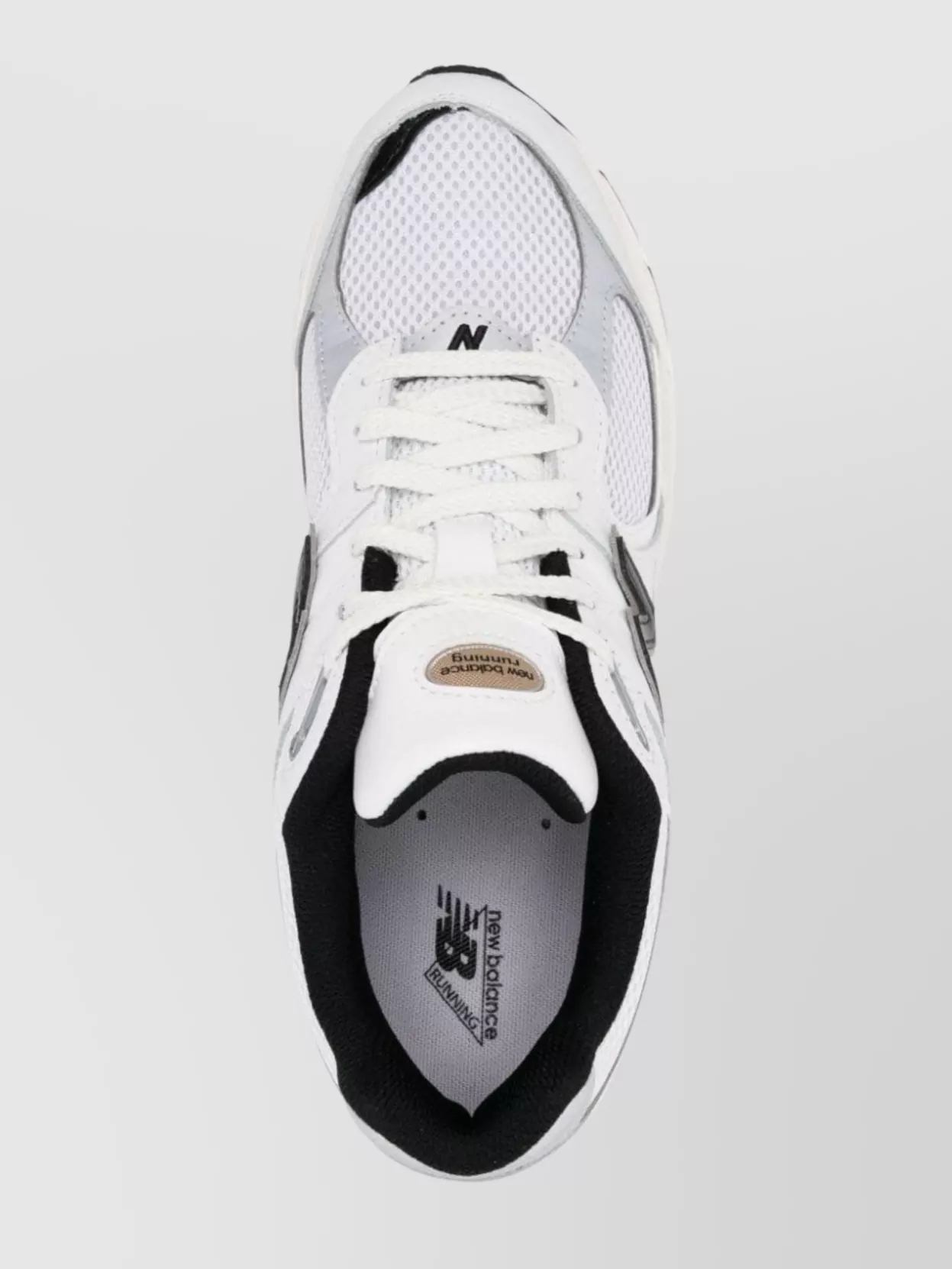 New Balance Chunky N-ergy Leather Sneakers Mesh In White