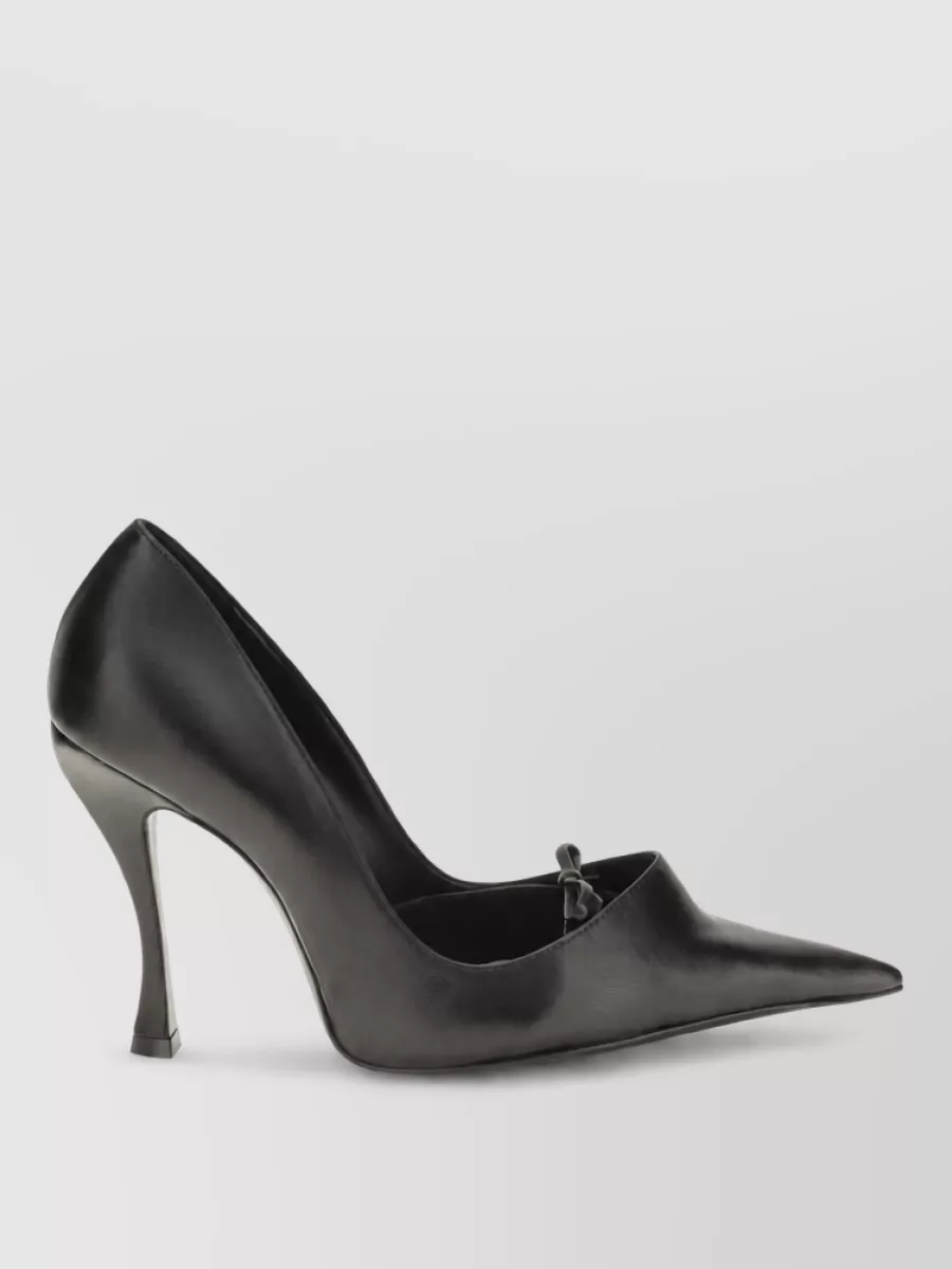 Balenciaga Leather Bloom Pumps