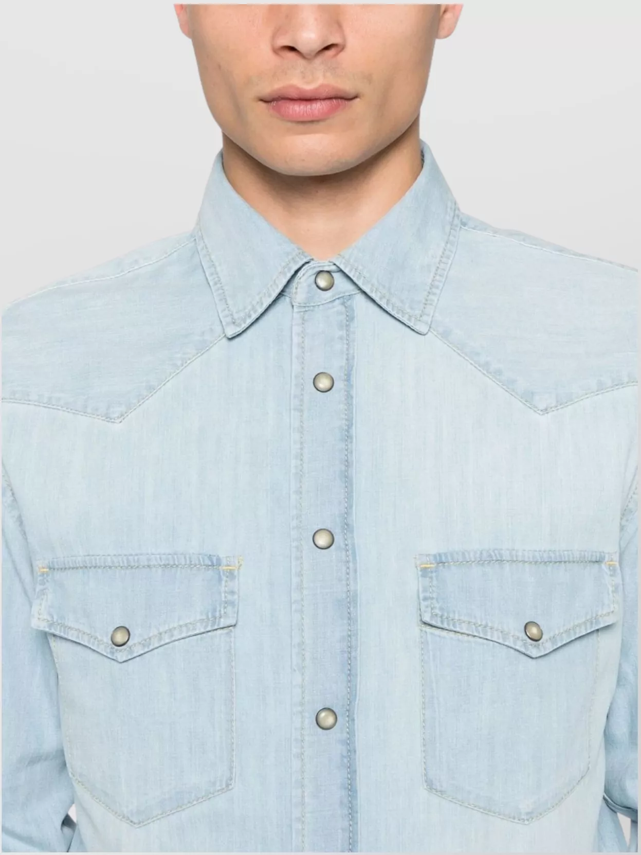Jacob Cohen Button-Down Collar Long Sleeve Shirt With Pockets