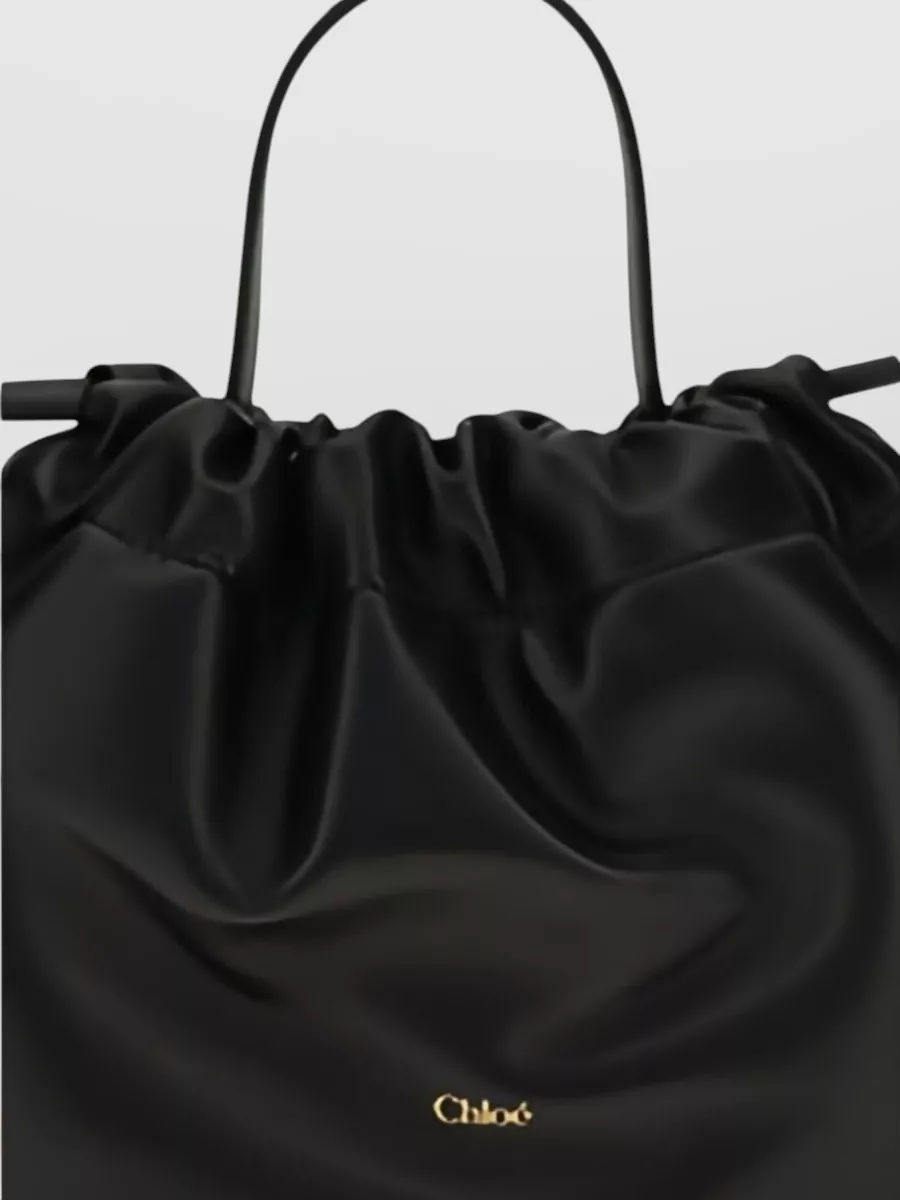 Chloé Chloé Icons Small Leather Bucket Bag