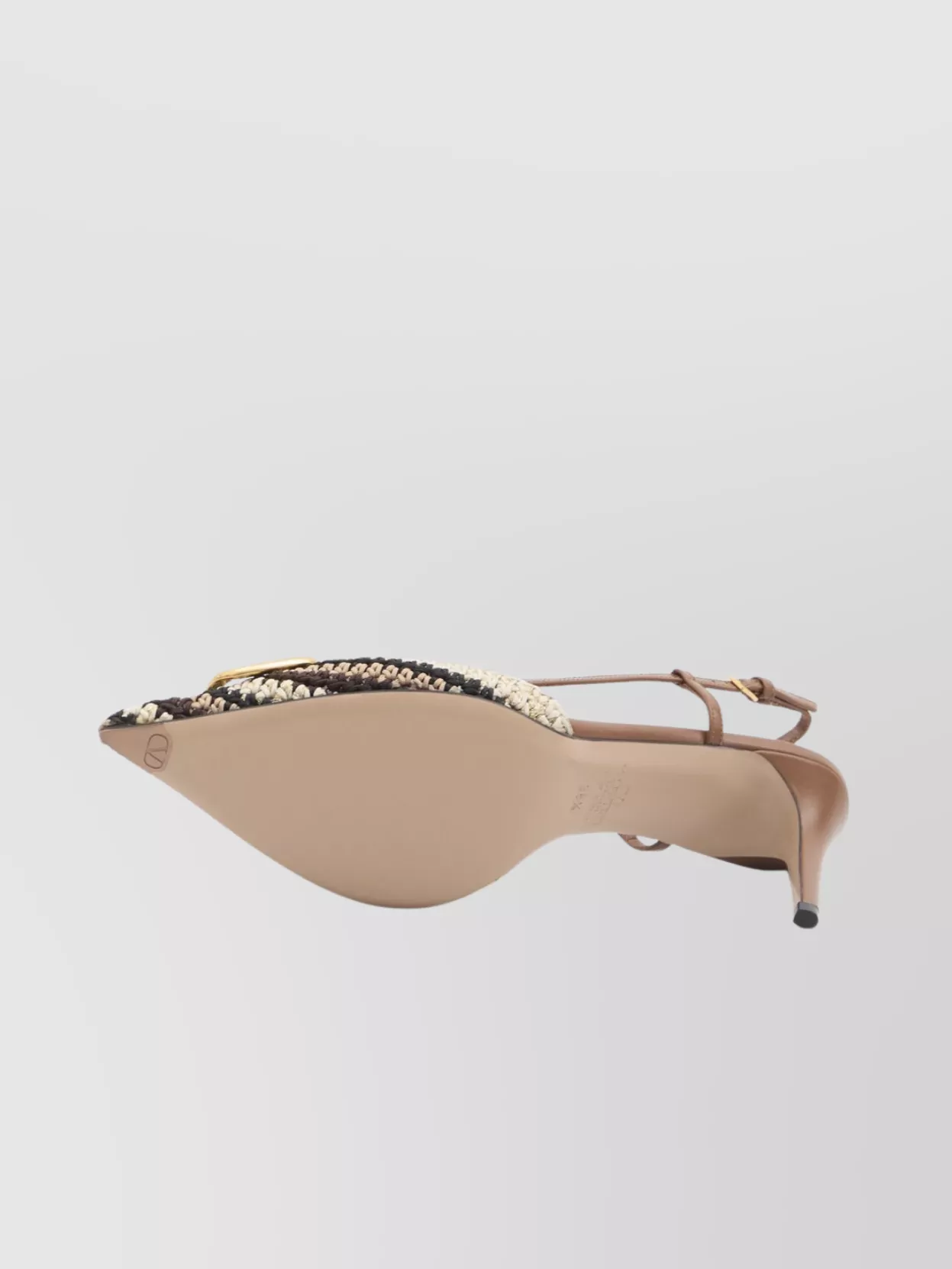 Valentino Garavani Vlogo Signature Crochet Slingback Pumps