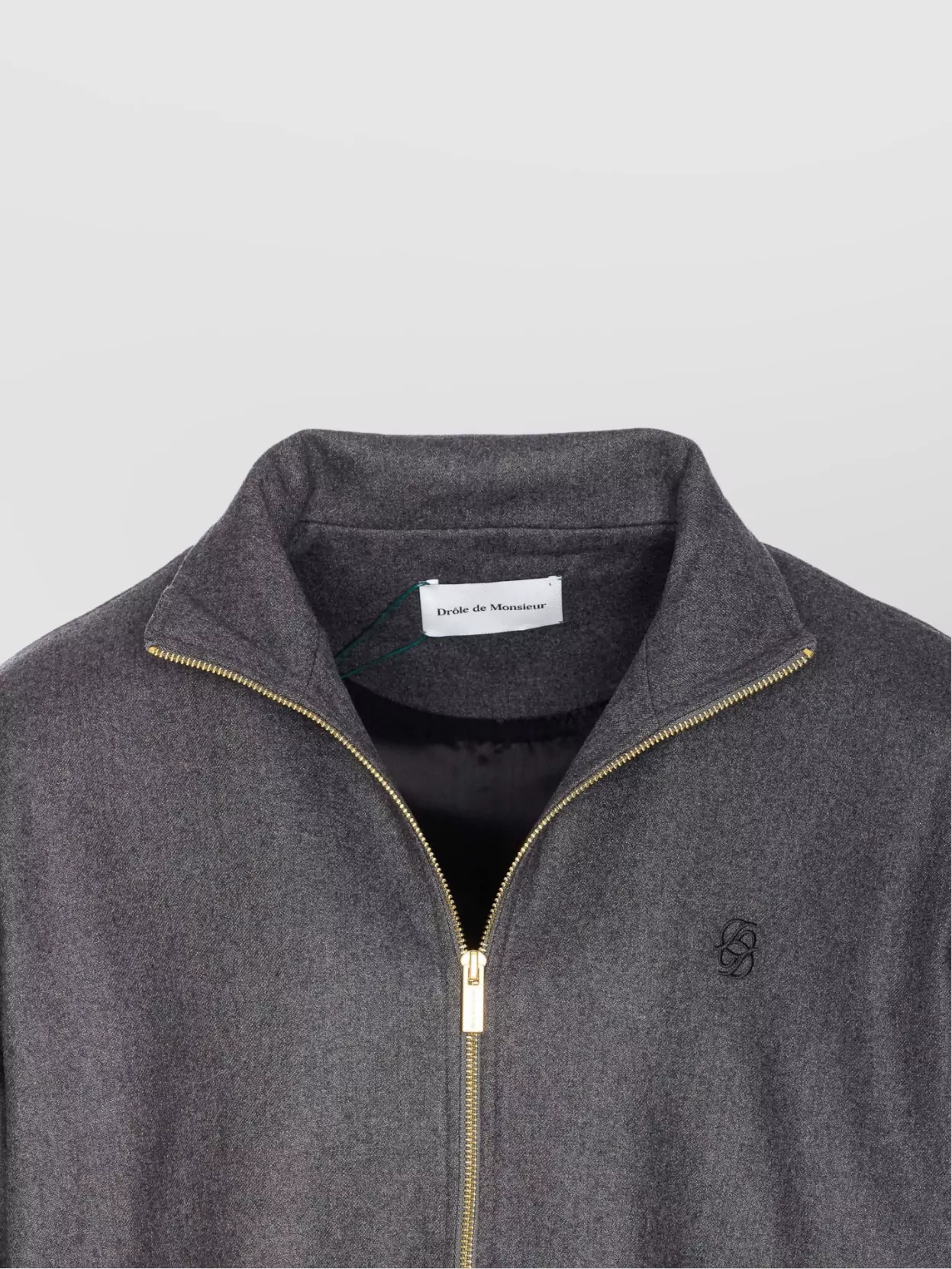 Drôle De Monsieur Trackjacket Elasticized Hem Cuffs Waist