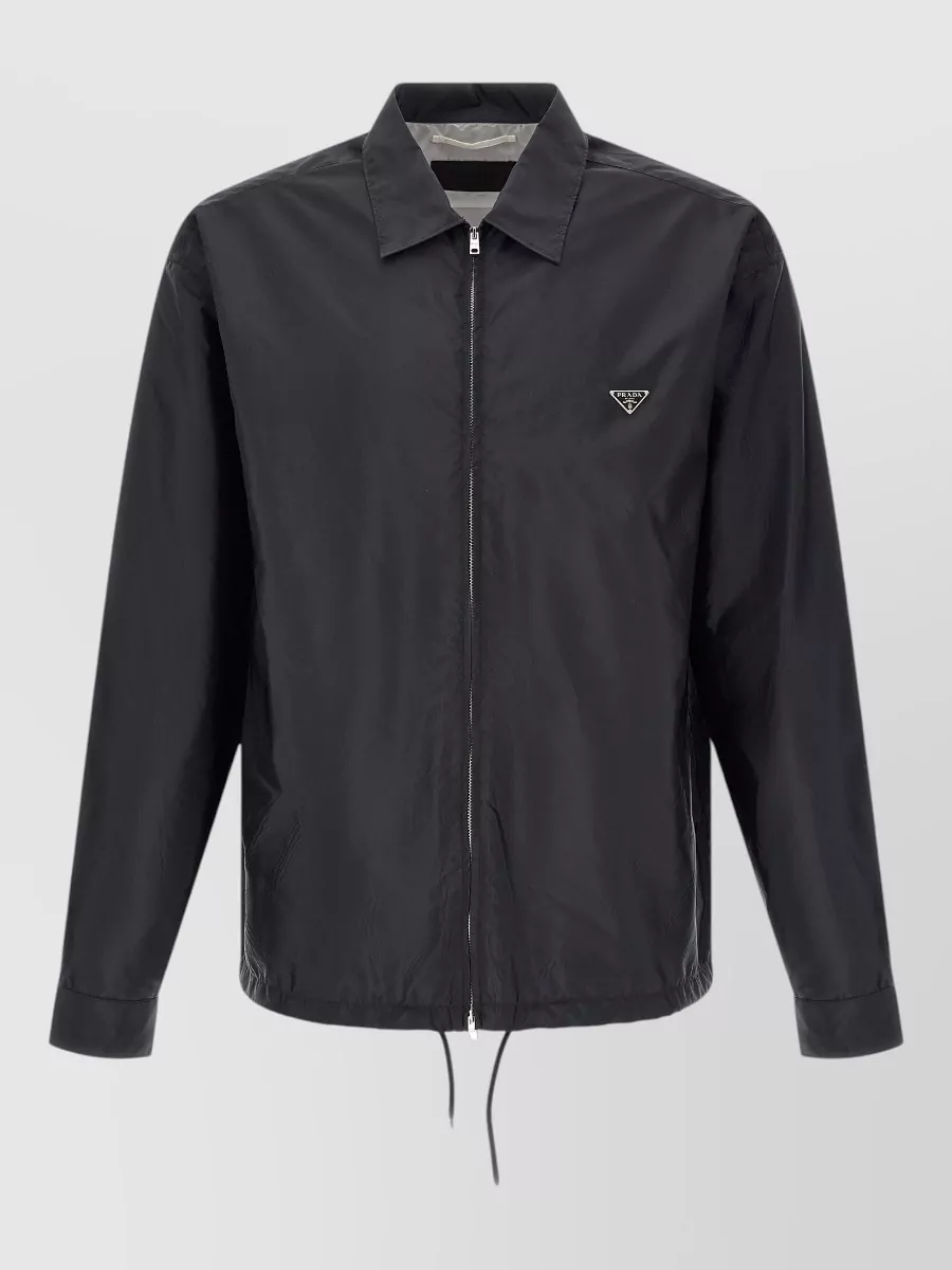 Prada recycled nylon overshirt jacket