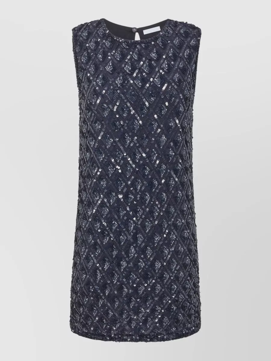 P.a.r.o.s.h. embroidered sleeveless mini dress