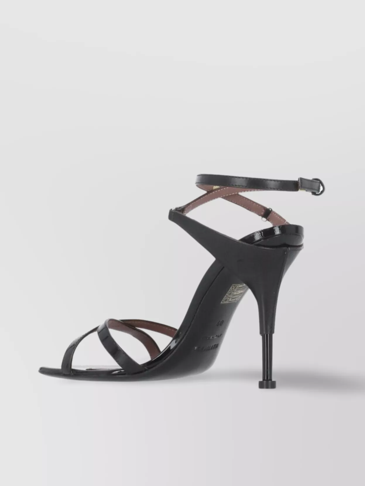 Premiata High Heel Strappy Leather Sandals