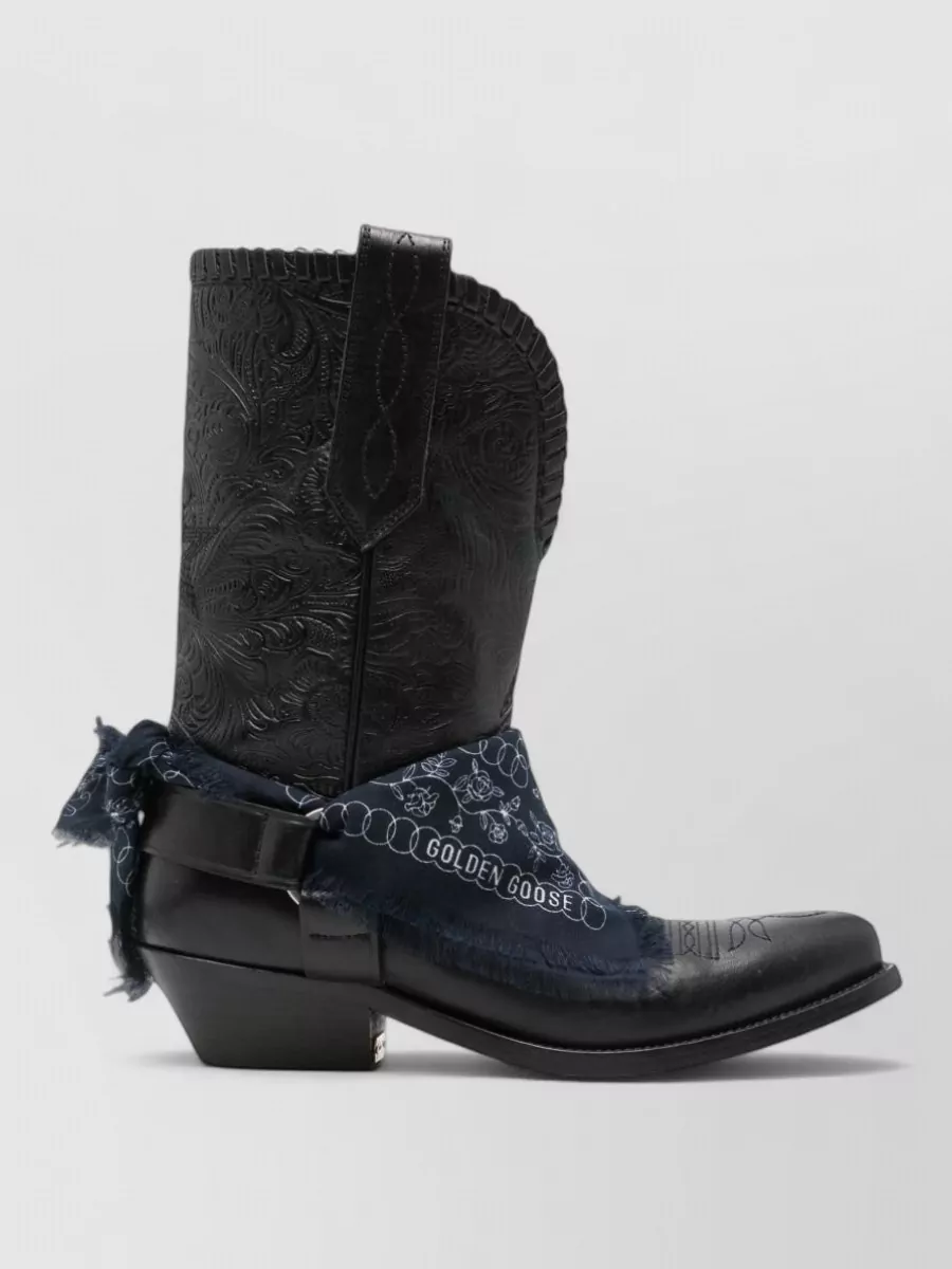 Golden Goose leather ankle boots