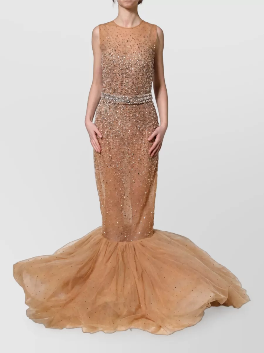 Dolce&Gabbana crystal embellished gown
