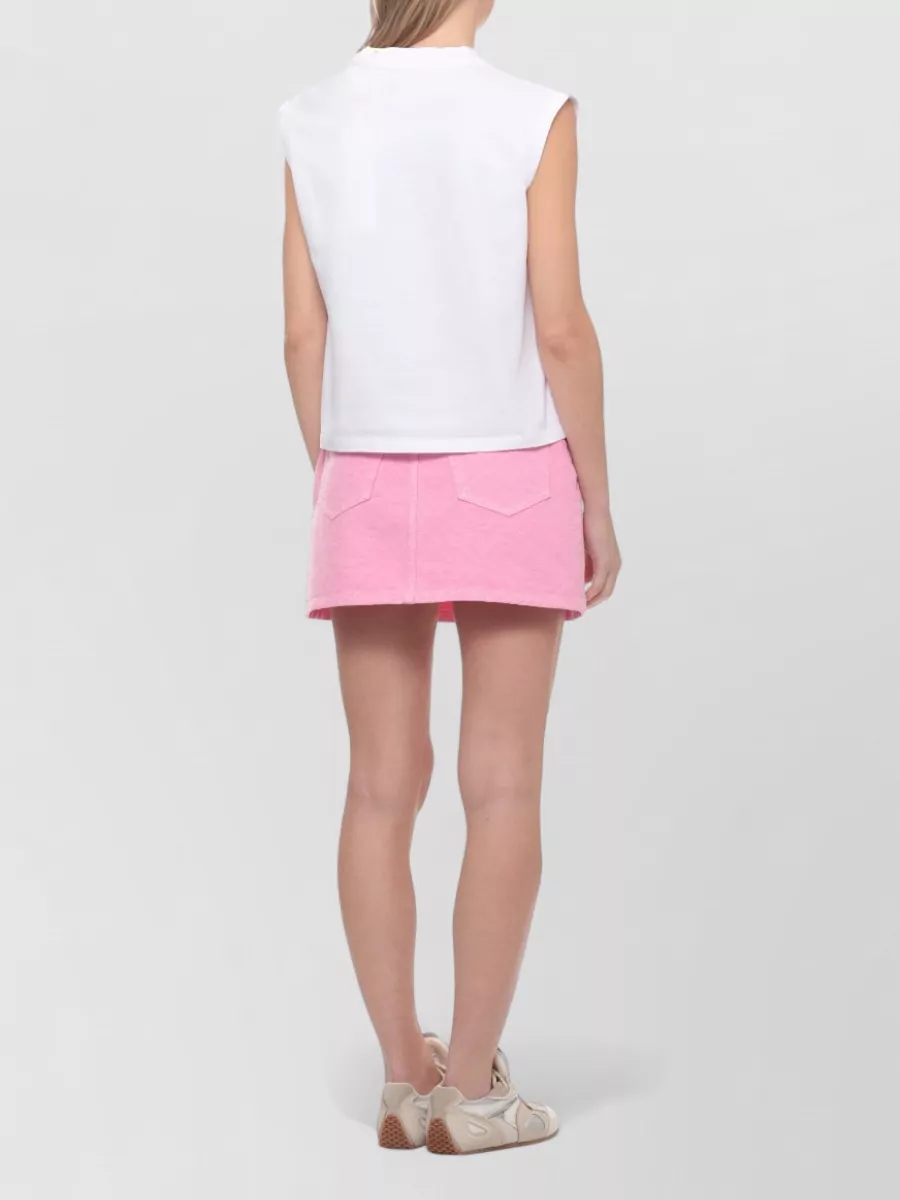 Casablanca Printed Sleeveless T-Shirt