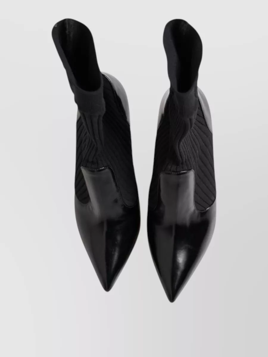 Dolce&Gabbana Stretch Sock Ankle Boots