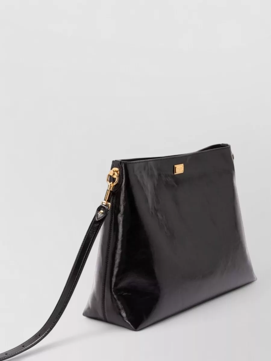 Dolce&Gabbana Vittoria Large Leather Shoulder Bag