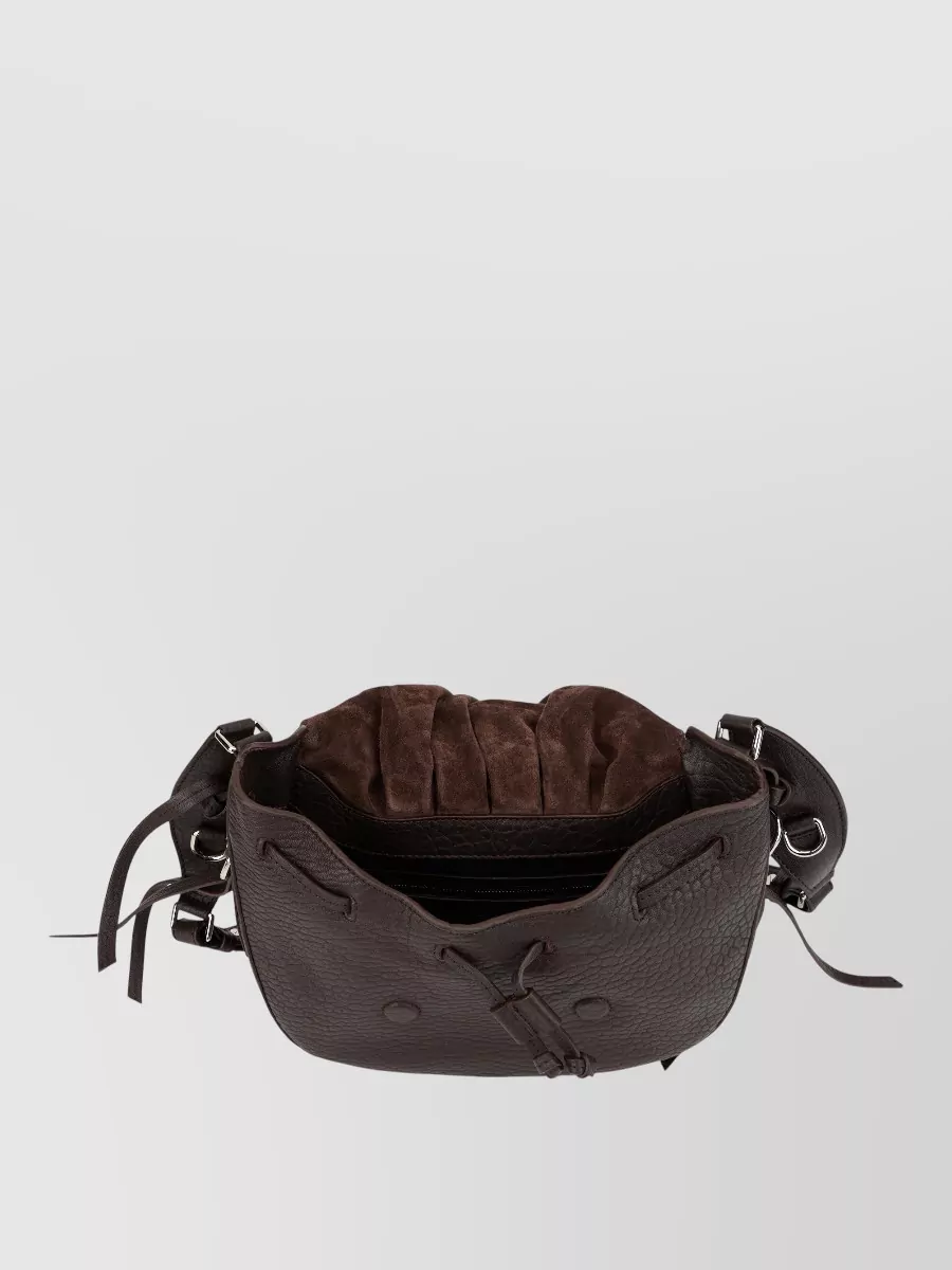 Isabel Marant Bolton Lambskin Leather Shoulder Bag
