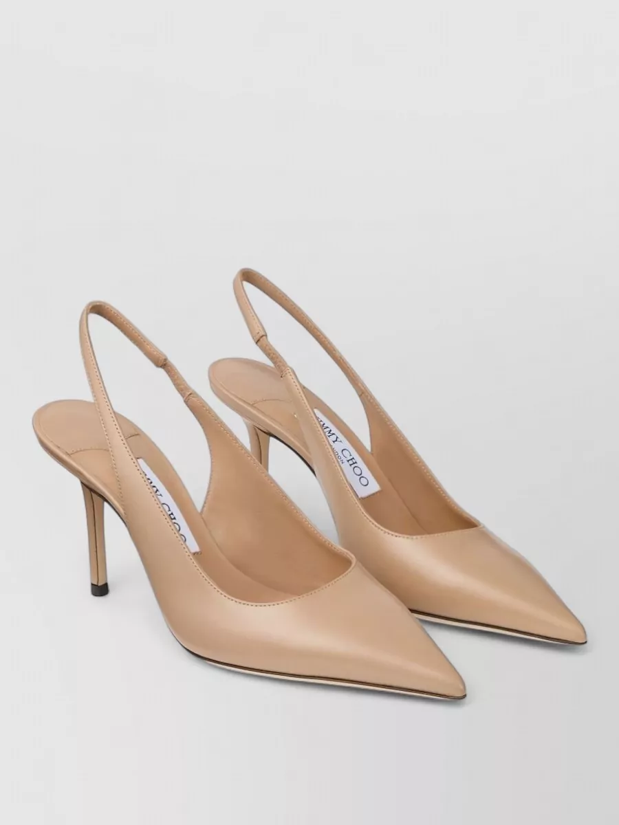 Jimmy Choo leather slingback pumps