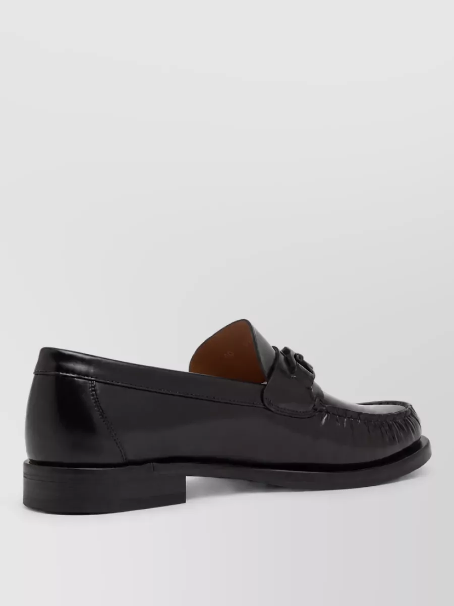 Ferragamo Leather Loafers