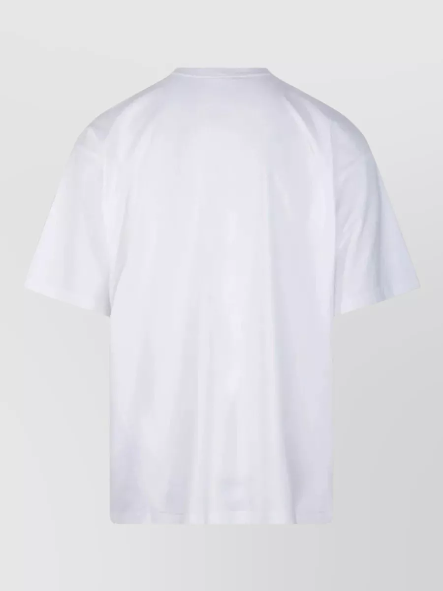 Balenciaga Medium-Fit Messy Spray Cotton T-Shirt