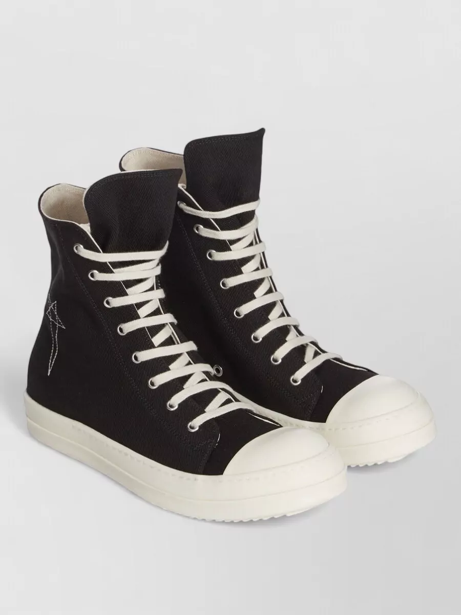 Rick Owens Drkshdw Denim high-top sneakers
