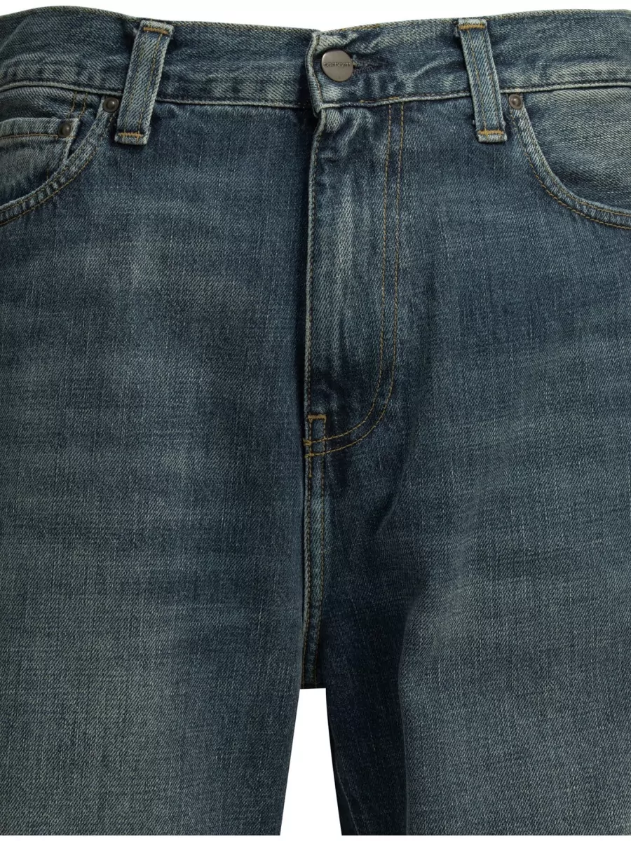 Carhartt Wip Denim Wide-Leg Jeans