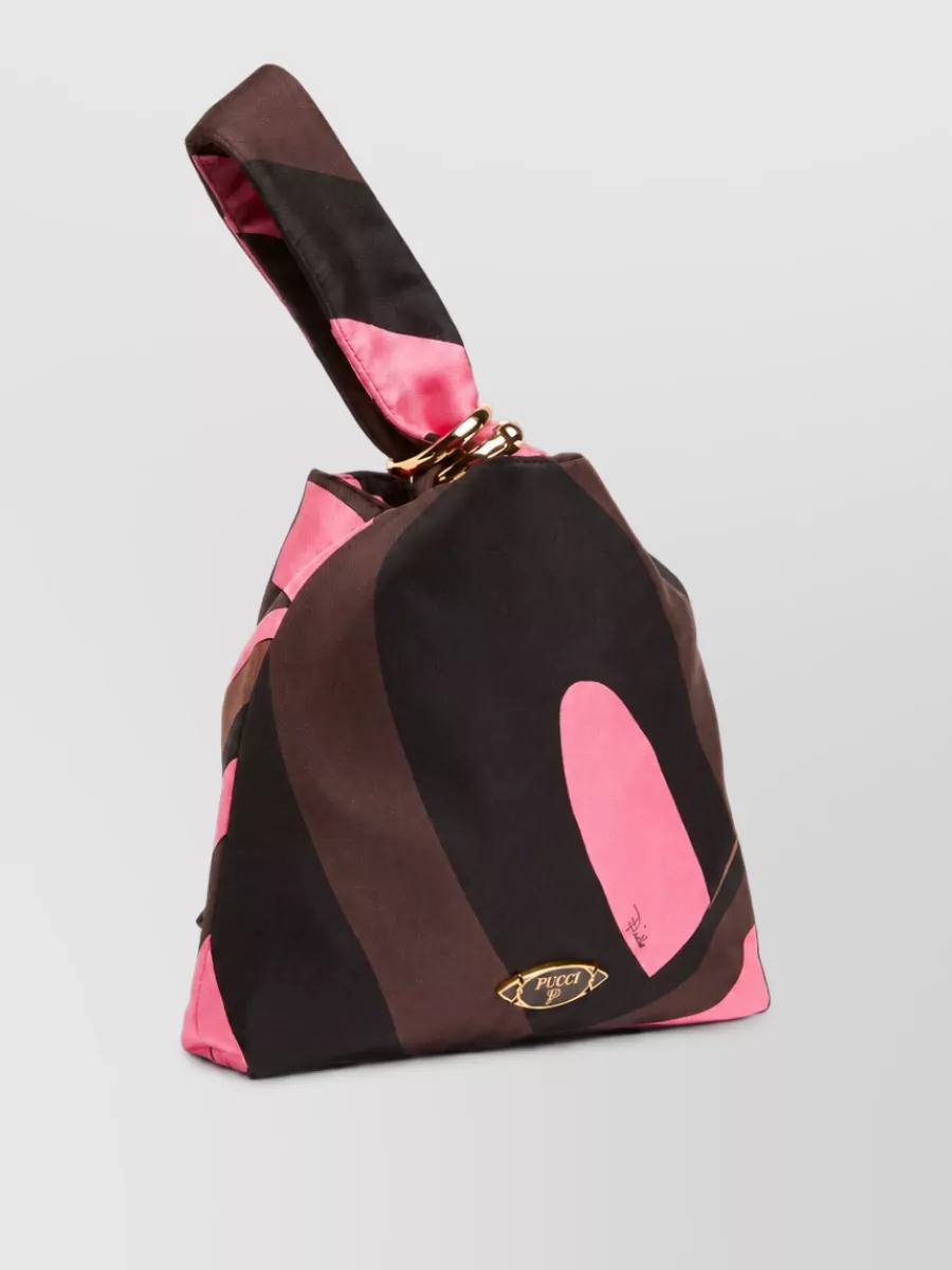 Pucci silk clutch bag
