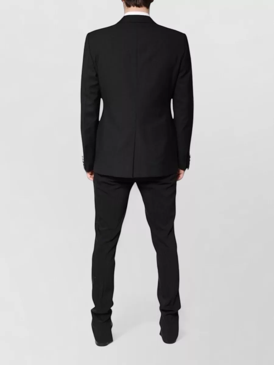 Dolce&Gabbana Wool Silk Slim-Fit Single-Breasted Suit