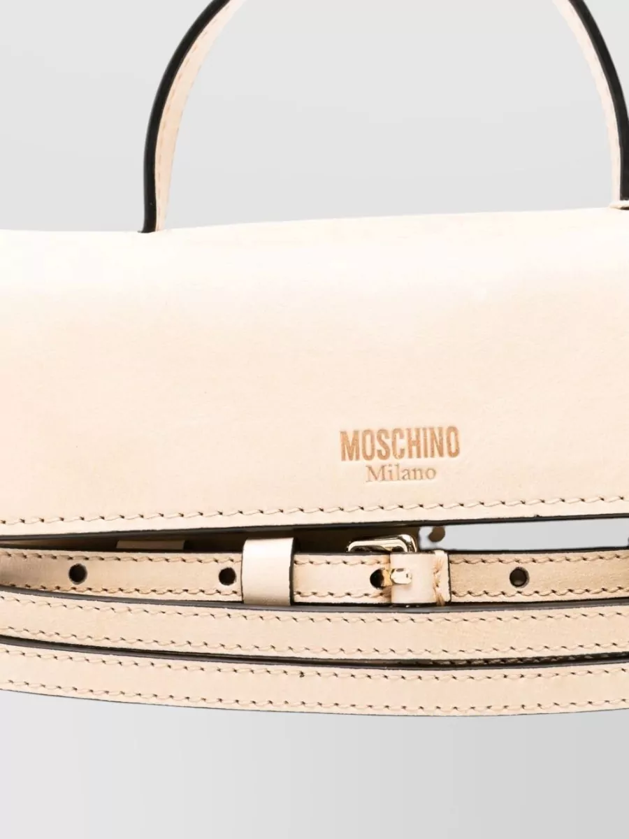 Moschino Leather Shoulder Bag