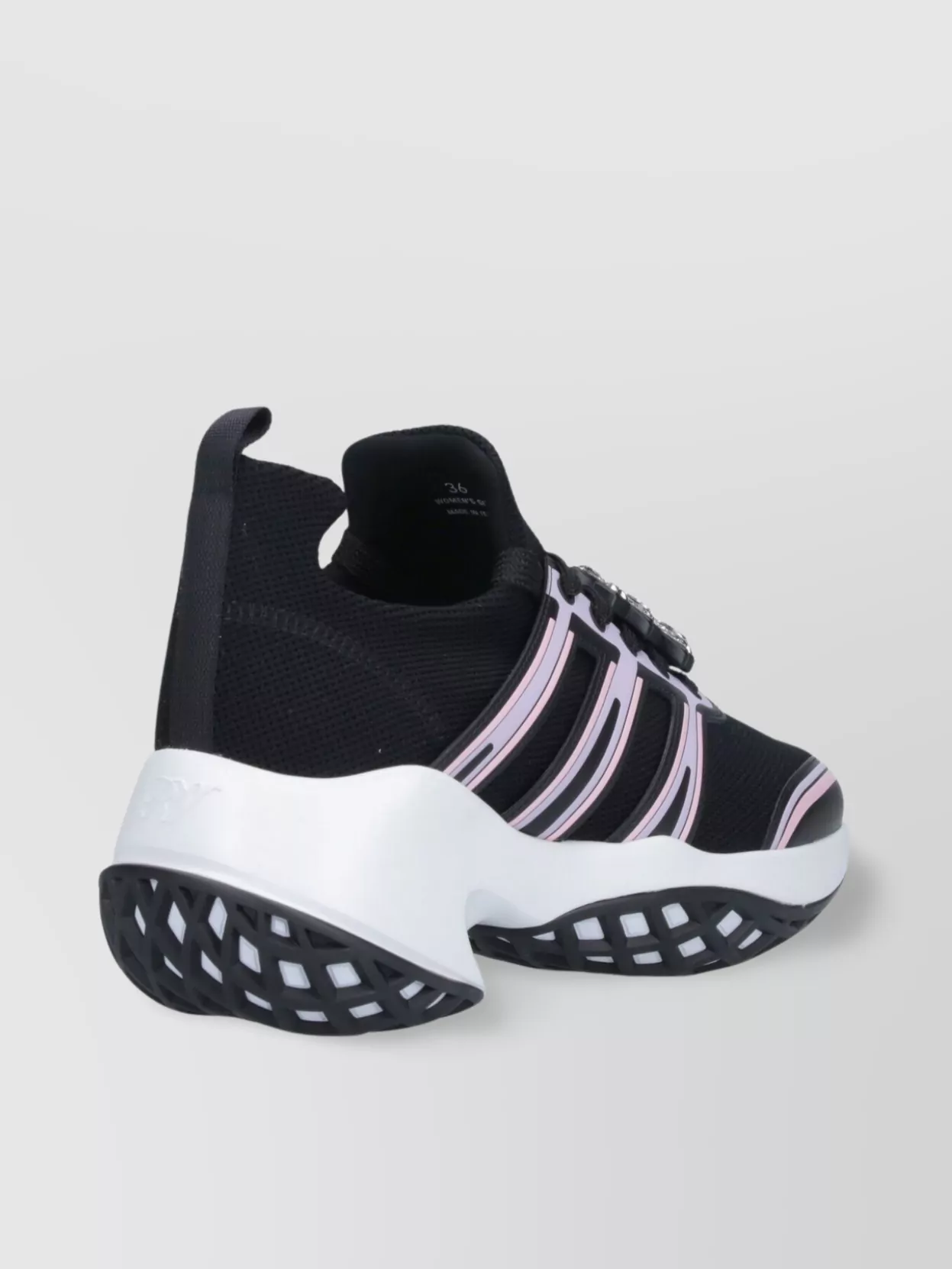 Roger Vivier Chunky Sole Mesh Low Top Sneakers