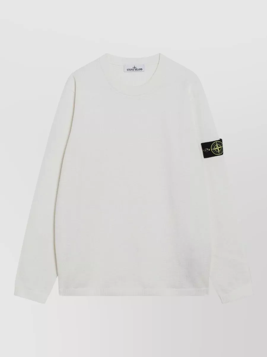 Stone Island loose-fit cotton jumper