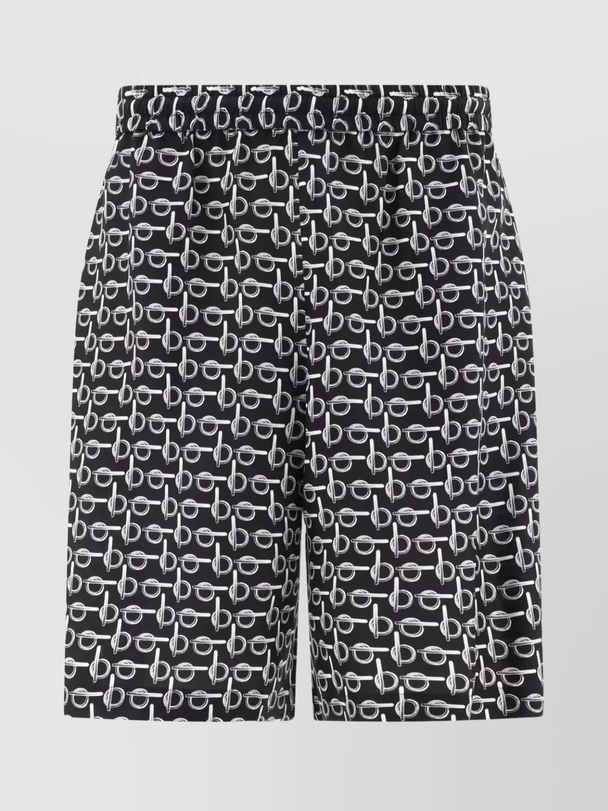 Burberry Silk printed deck shorts