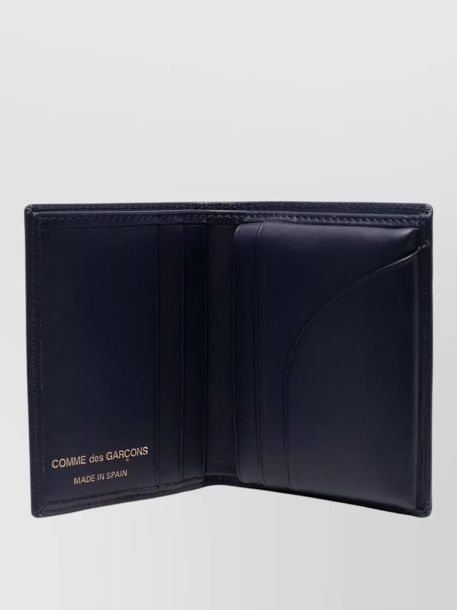 Comme Des Garçons Compact Bi-Fold Wallet Slim Design