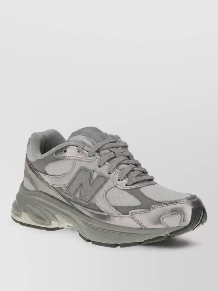 New Balance fabric lace-up sneakers