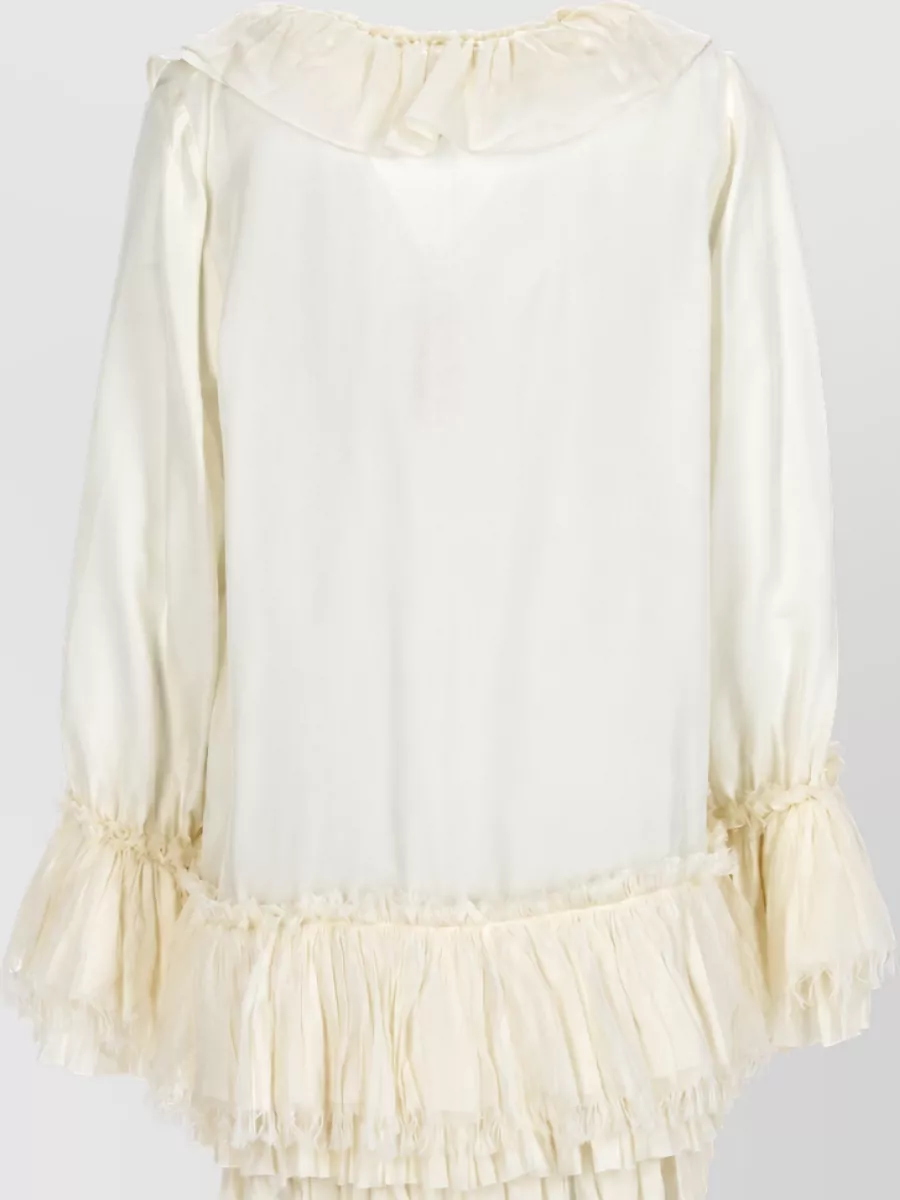Ganni Silk Blend Blouse