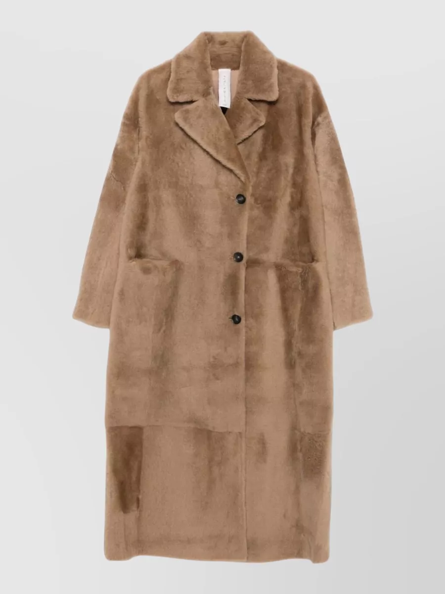 Furling By Giani Faux Fur Long-Sleeve Coat